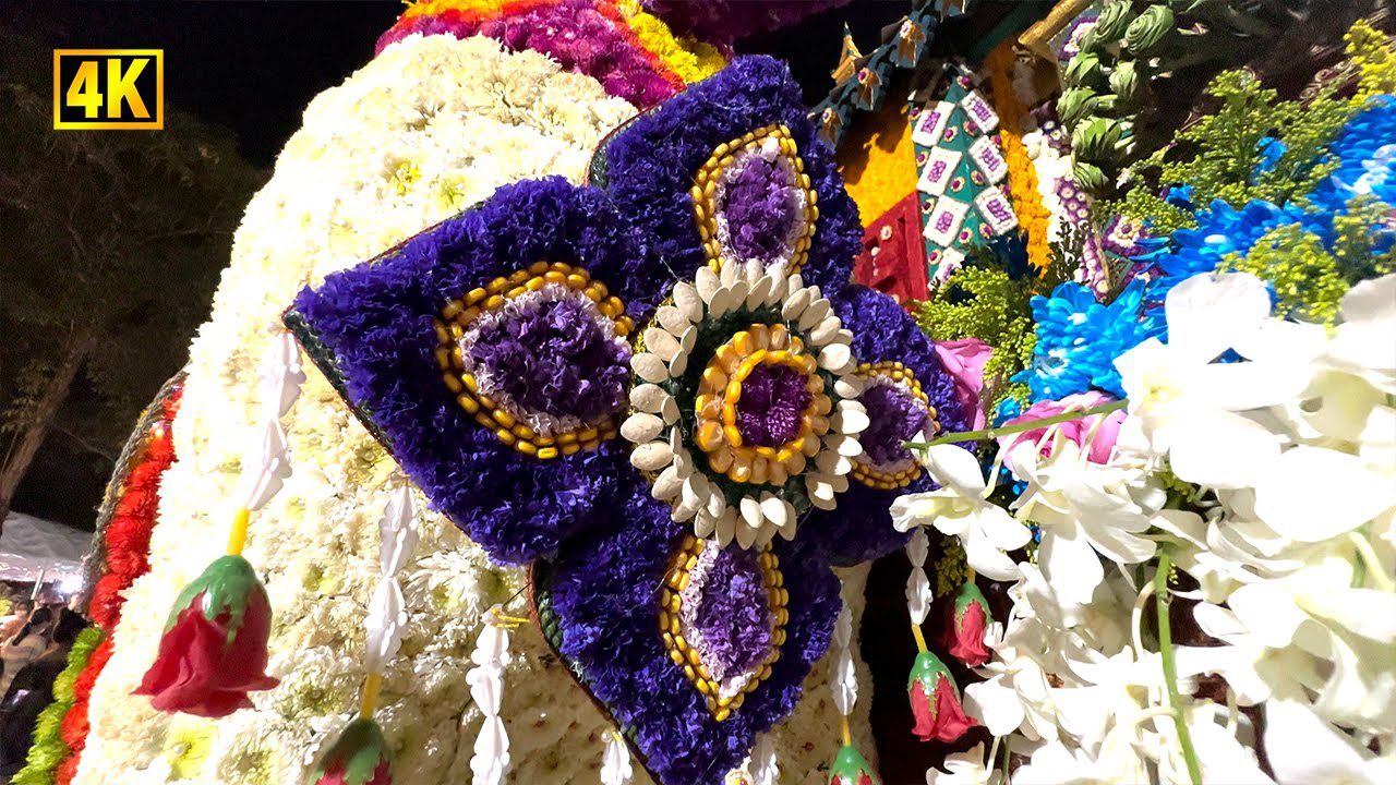 El Festival de las Flores en Chiang Mai Tailandia