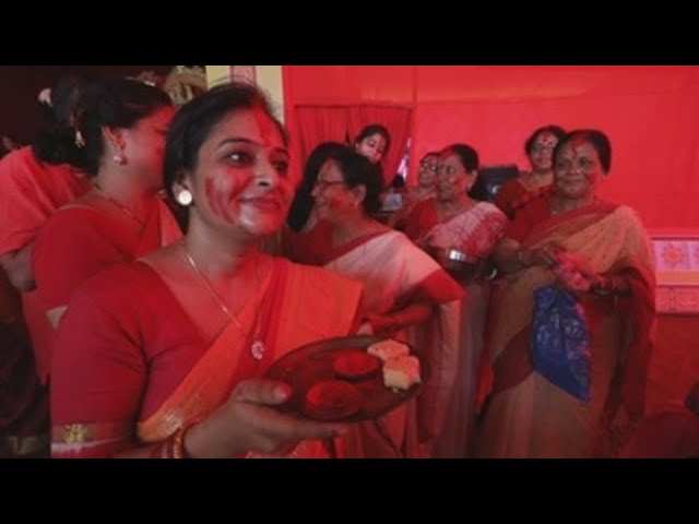 La Celebración de Durga Puja en India