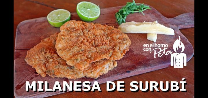 Cómo hacer milanesa de surubí