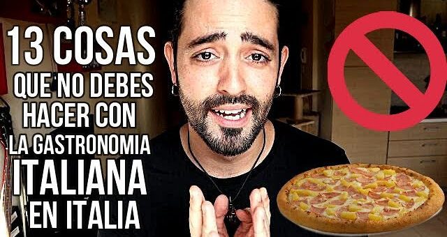 cómo evitar errores en Gastronomía típica en Italia