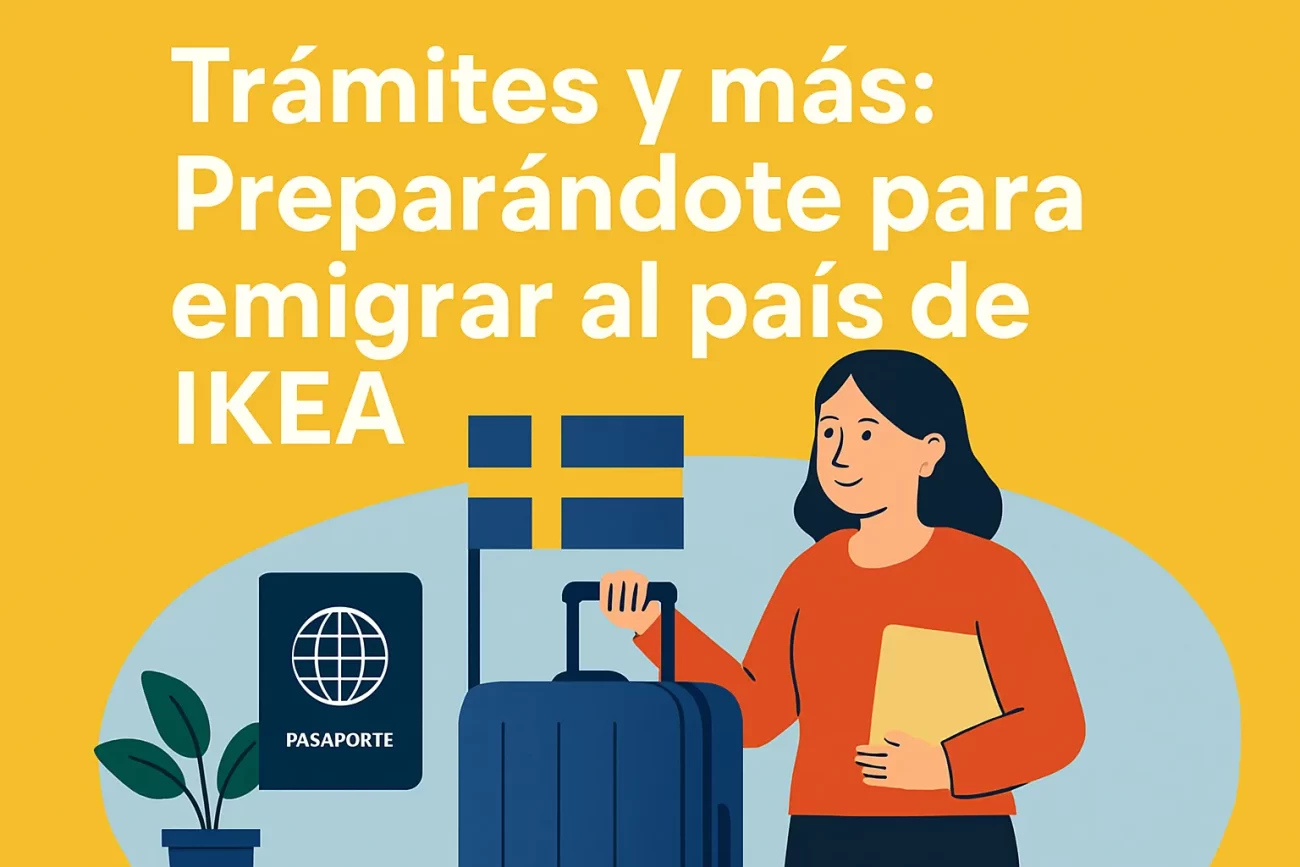 Trámites y más: Preparándote para emigrar al país de IKEA