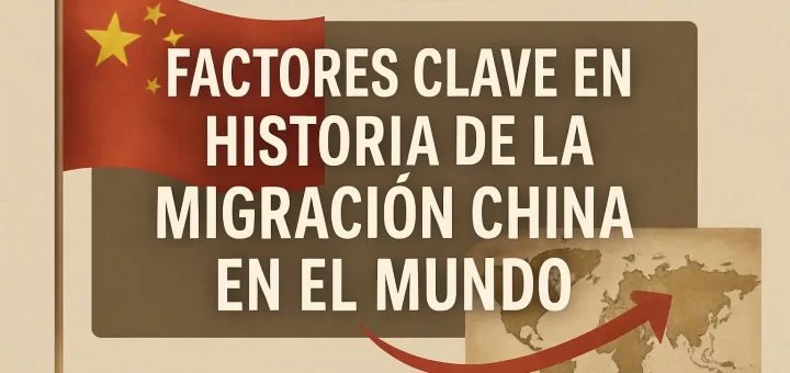 factores clave en Historia de la migración china en el mundo