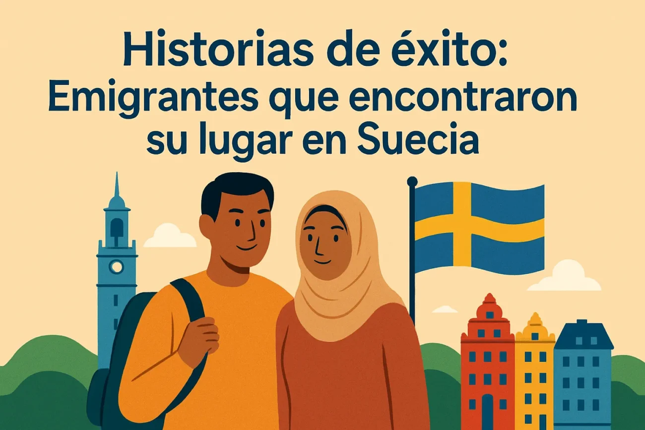 Historias de éxito: Emigrantes que encontraron su lugar en Suecia