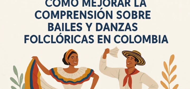 cómo mejorar la comprensión sobre Bailes y danzas folclóricas en Colombia