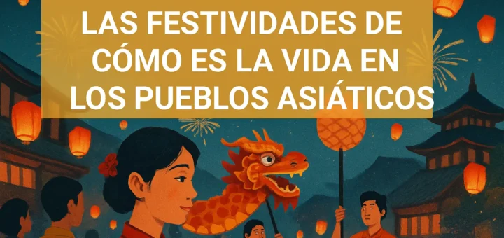cómo aprovechar las festividades de Cómo es la vida en los pueblos asiáticos