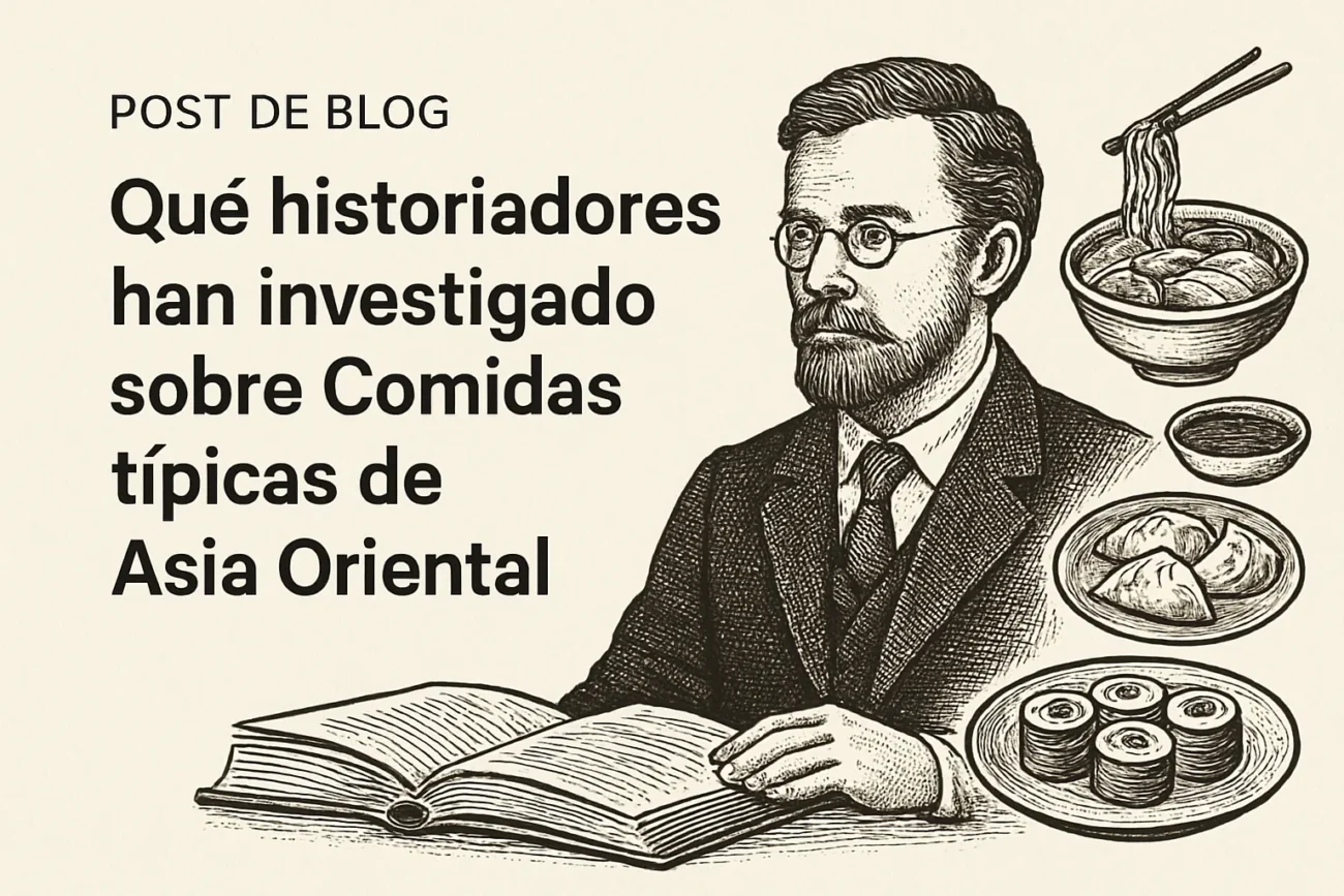 qué historiadores han investigado sobre Comidas típicas de Asia Oriental