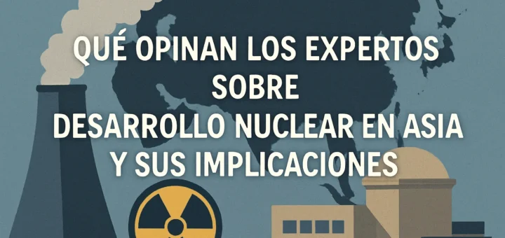 qué opinan los expertos sobre Desarrollo nuclear en Asia y sus implicaciones