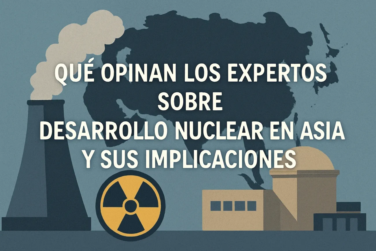 qué opinan los expertos sobre Desarrollo nuclear en Asia y sus implicaciones