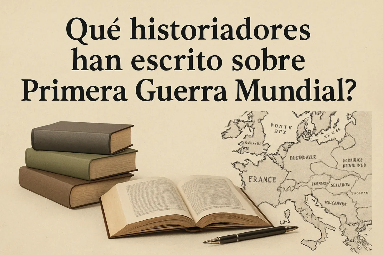 qué historiadores han escrito sobre Primera Guerra Mundial