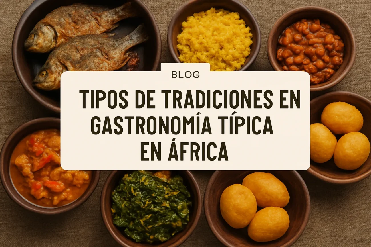 tipos de tradiciones en Gastronomía típica en África