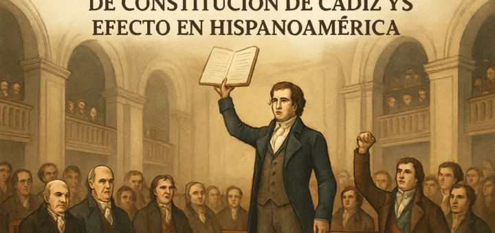 qué impacto tuvo en la cultura de Constitución de Cádiz y su efecto en Hispanoamérica