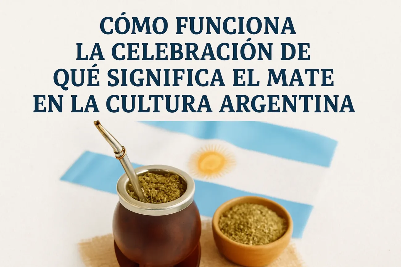 cómo funciona la celebración de Qué significa el mate en la cultura argentina