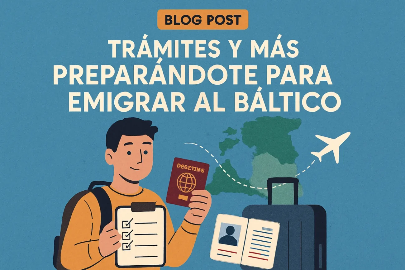 Trámites y más: Preparándote para emigrar al Báltico