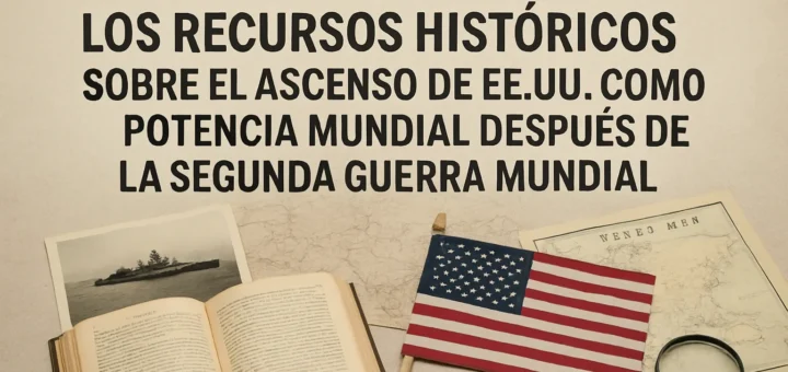 cómo aprovechar los recursos históricos sobre El ascenso de EE.UU. como potencia mundial después de la Segunda Guerra Mundial