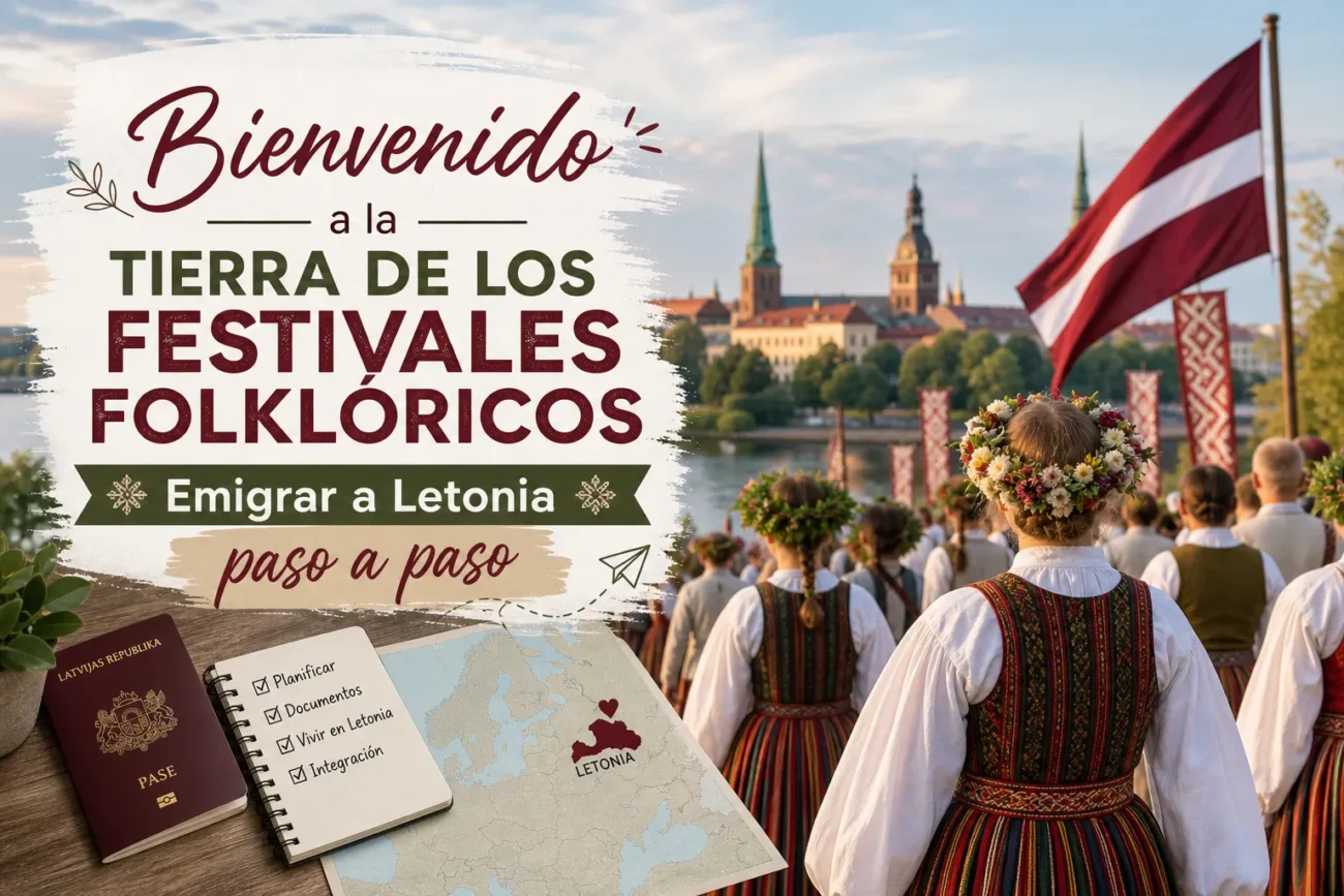 Bienvenido a la tierra de los festivales folklóricos: Emigrar a Letonia paso a paso