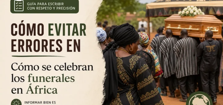 cómo evitar errores en Cómo se celebran los funerales en África