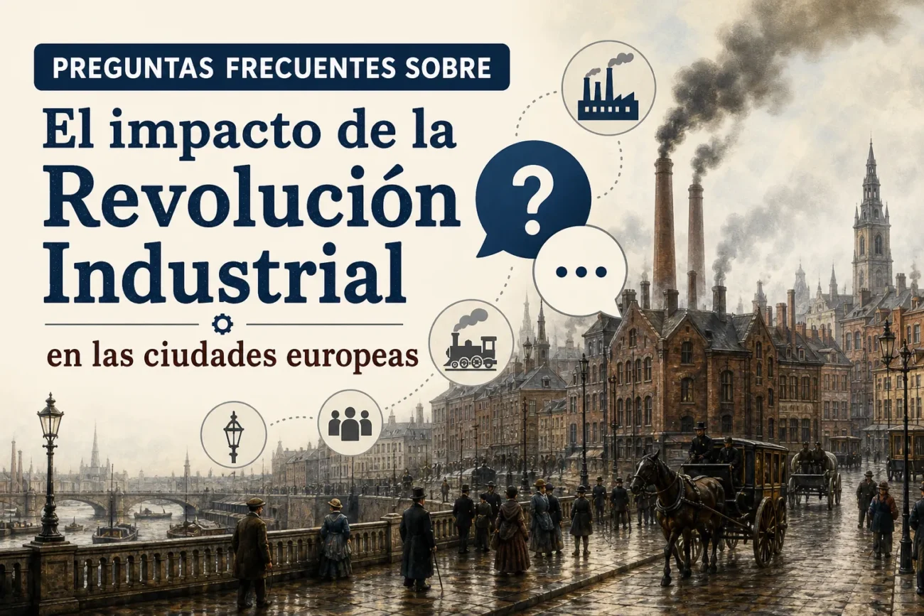 preguntas-frecuentes-sobre-El-impacto-de-la-Revolucion-Industrial-en-las-ciudades-europeas | ComunicaTech.Com preguntas frecuentes sobre El impacto de la Revolución Industrial en las ciudades europeas