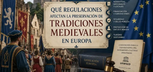 qué regulaciones afectan la preservación de Tradiciones medievales en Europa