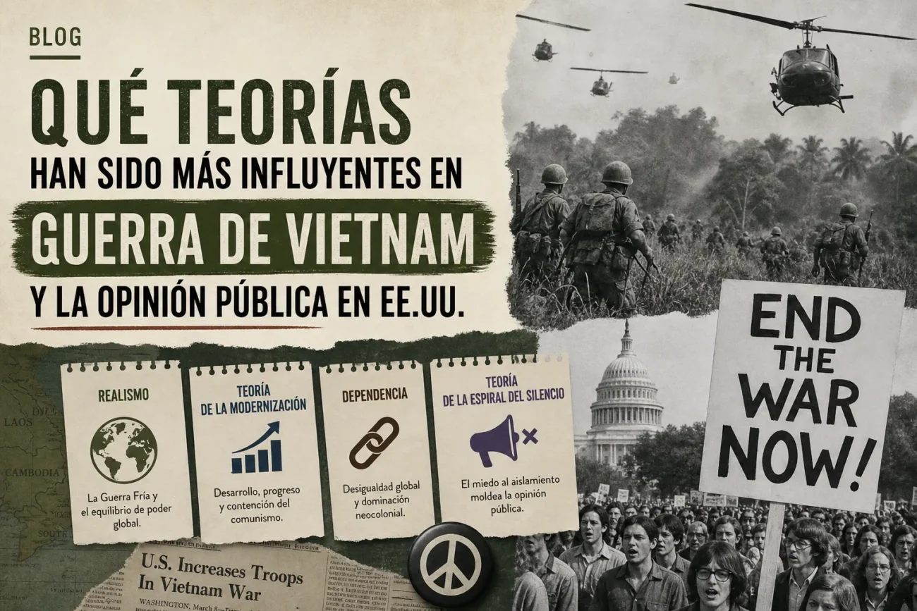 qué teorías han sido más influyentes en Guerra de Vietnam y la opinión pública en EE.UU.