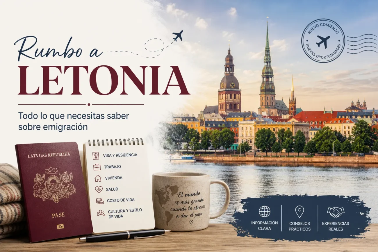 Rumbo a Letonia: Todo lo que necesitas saber sobre emigración