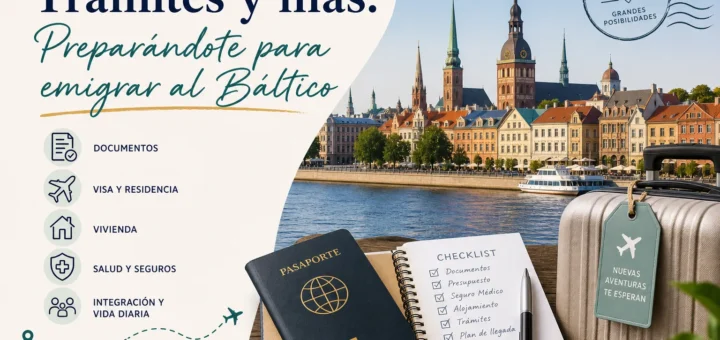 Trámites y más: Preparándote para emigrar al Báltico