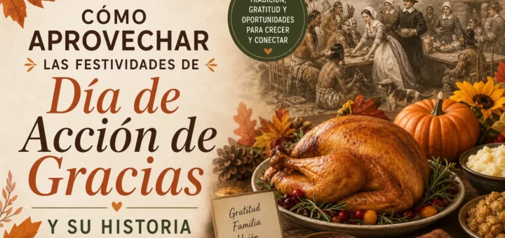 cómo aprovechar las festividades de Día de Acción de Gracias y su historia