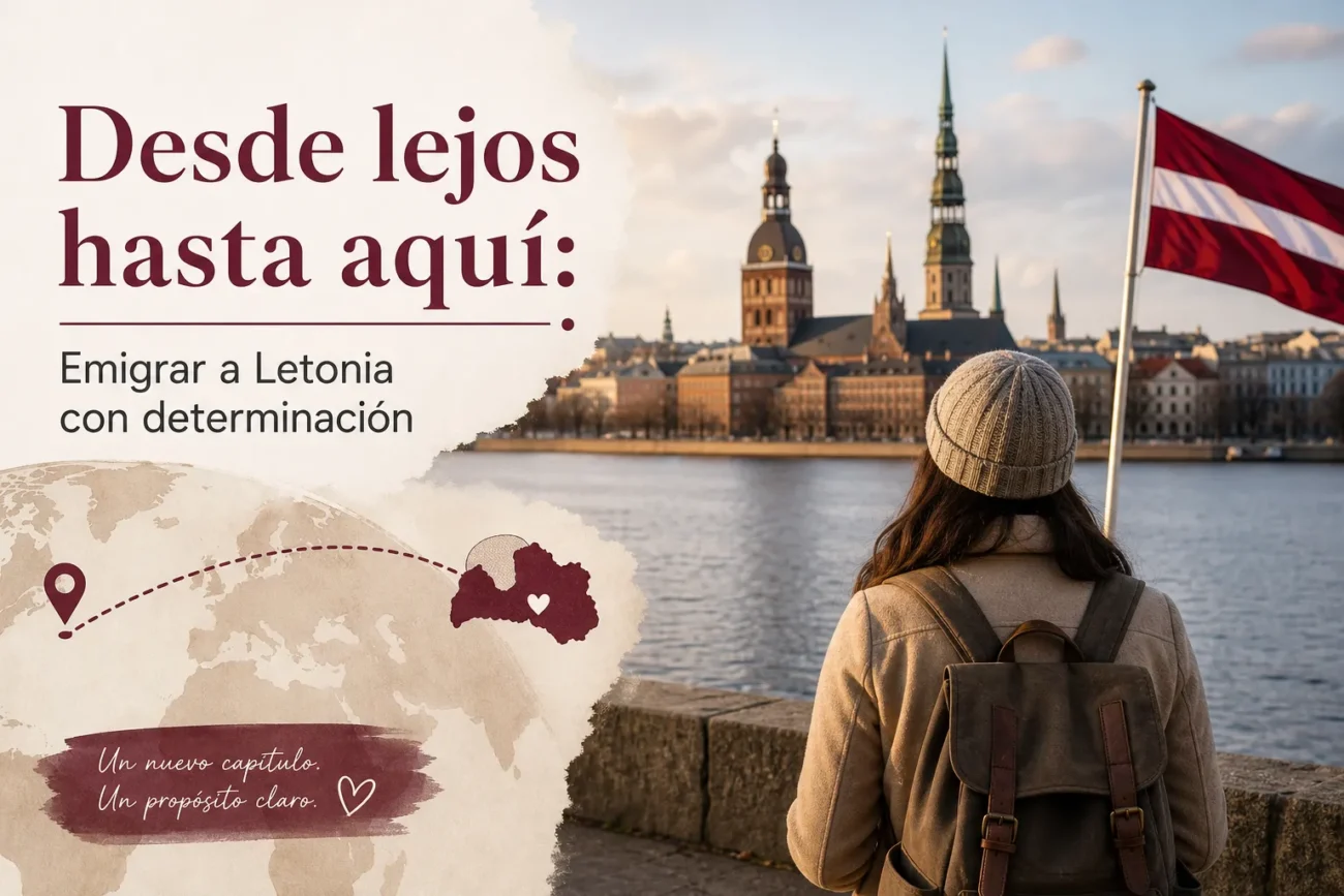 Desde lejos hasta aquí: Emigrar a Letonia con determinación